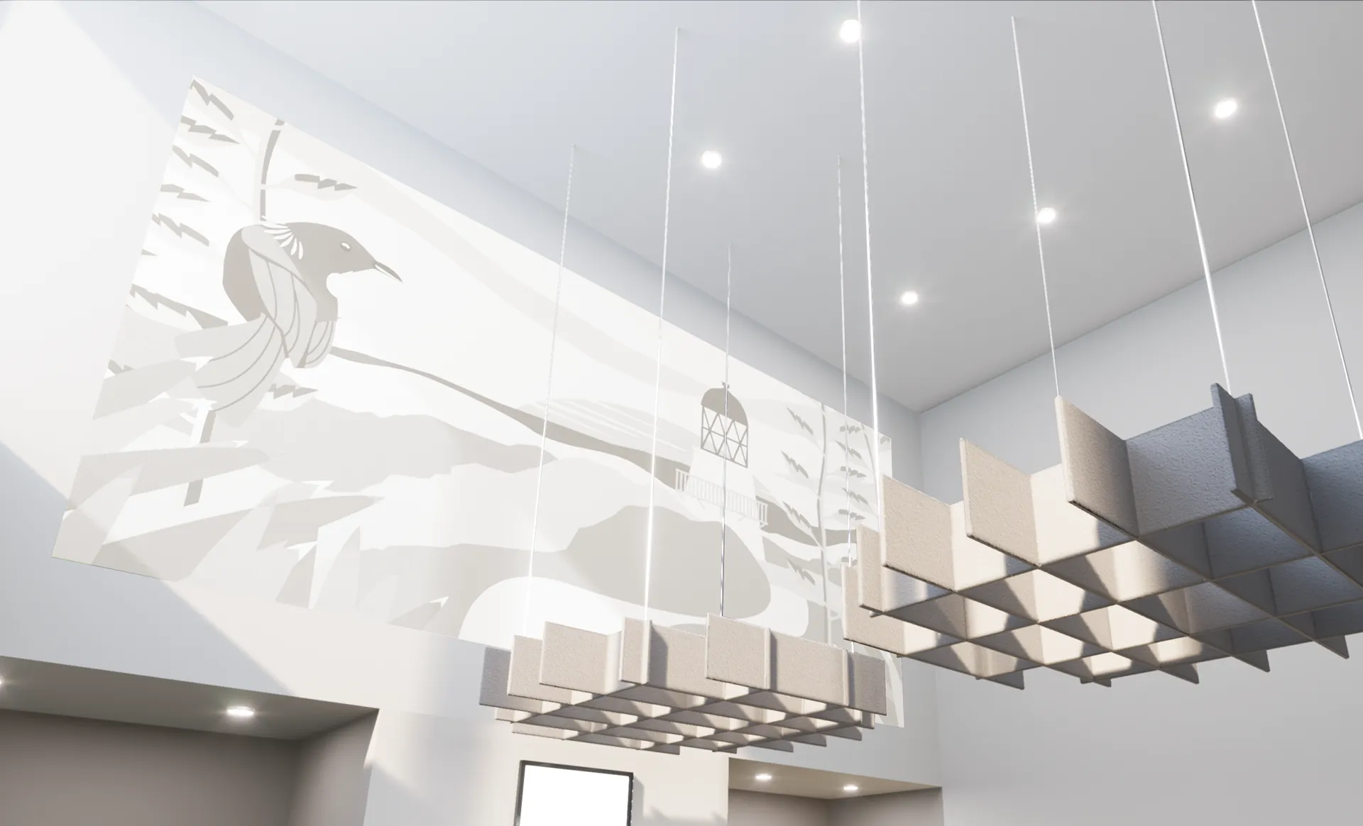 Strata Lounge, illustration